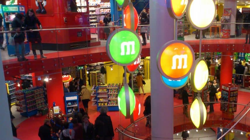 Boutique m and m's londres - angleterre