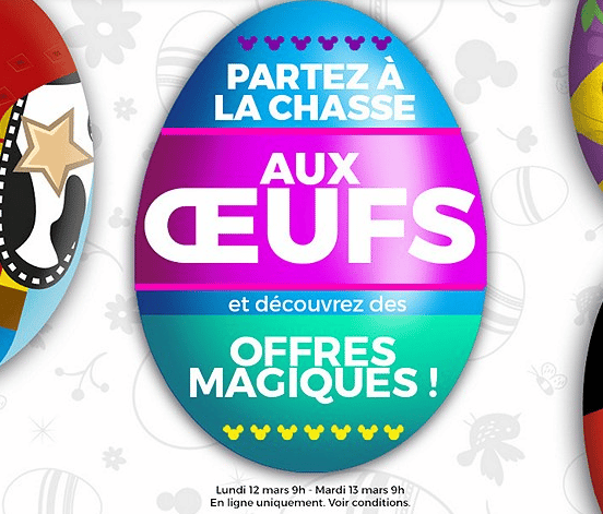 disneystore.fr : La Chasse aux oeufs Disney Store