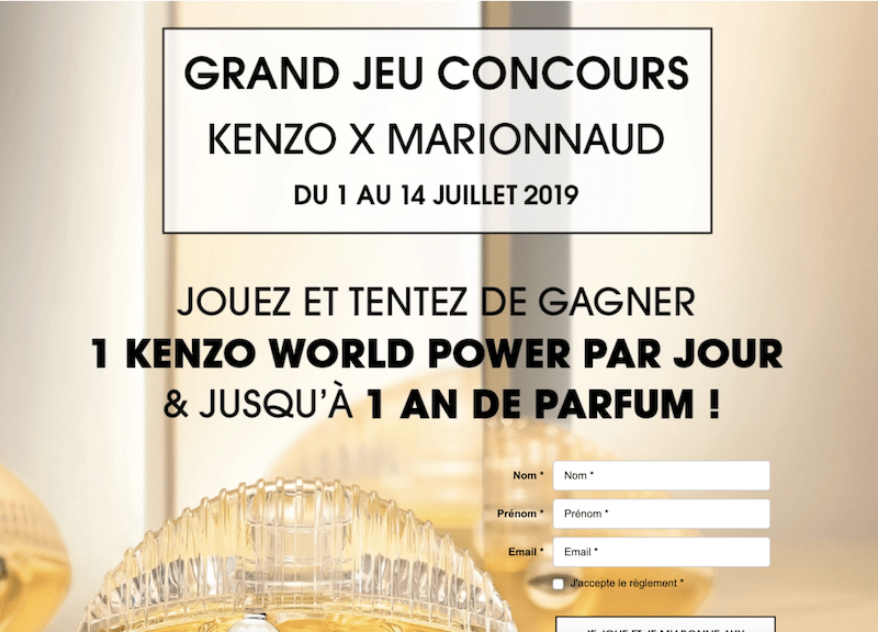 jeu concours Marionnaud – Montblanc