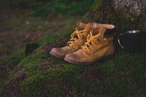 chaussures en daim