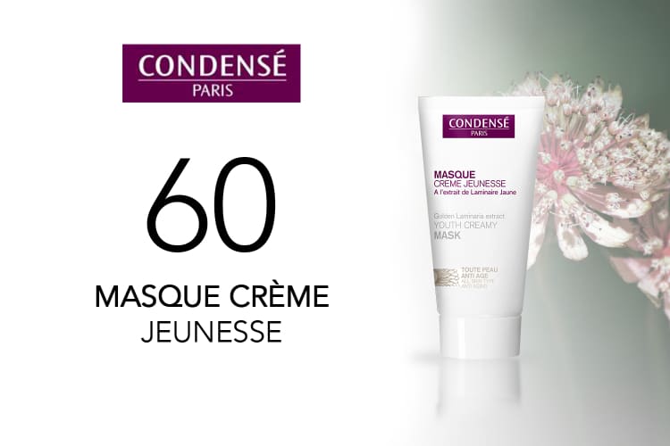 Testez le masque creme jeunesse Condense Paris