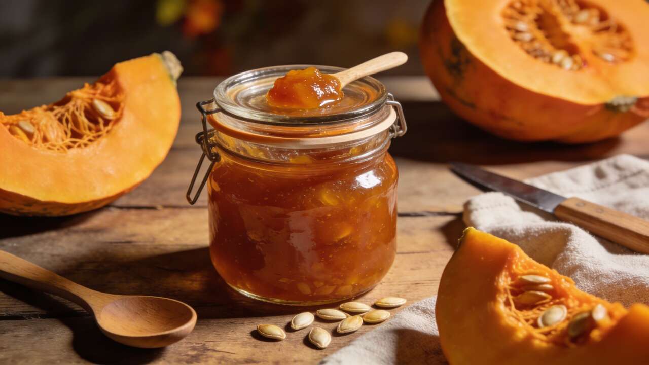 Confiture de courge de siam : une douceur sucrée Confiture de courge de siam : une douceur sucrée